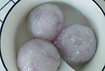 紫薯汤圆的做法