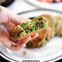 茼蒿黑麦蒸蛋饼的做法图解12