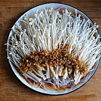 蒜蓉粉丝蒸金针菇——快手下饭就靠它的做法图解12