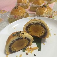 蛋黄酥的做法图解25