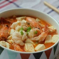 鲜虾豆腐羹的做法图解7