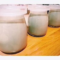 #甜品集#抹茶布丁奶冻的做法图解6