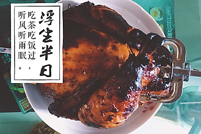柠檬蜂蜜烤鸡