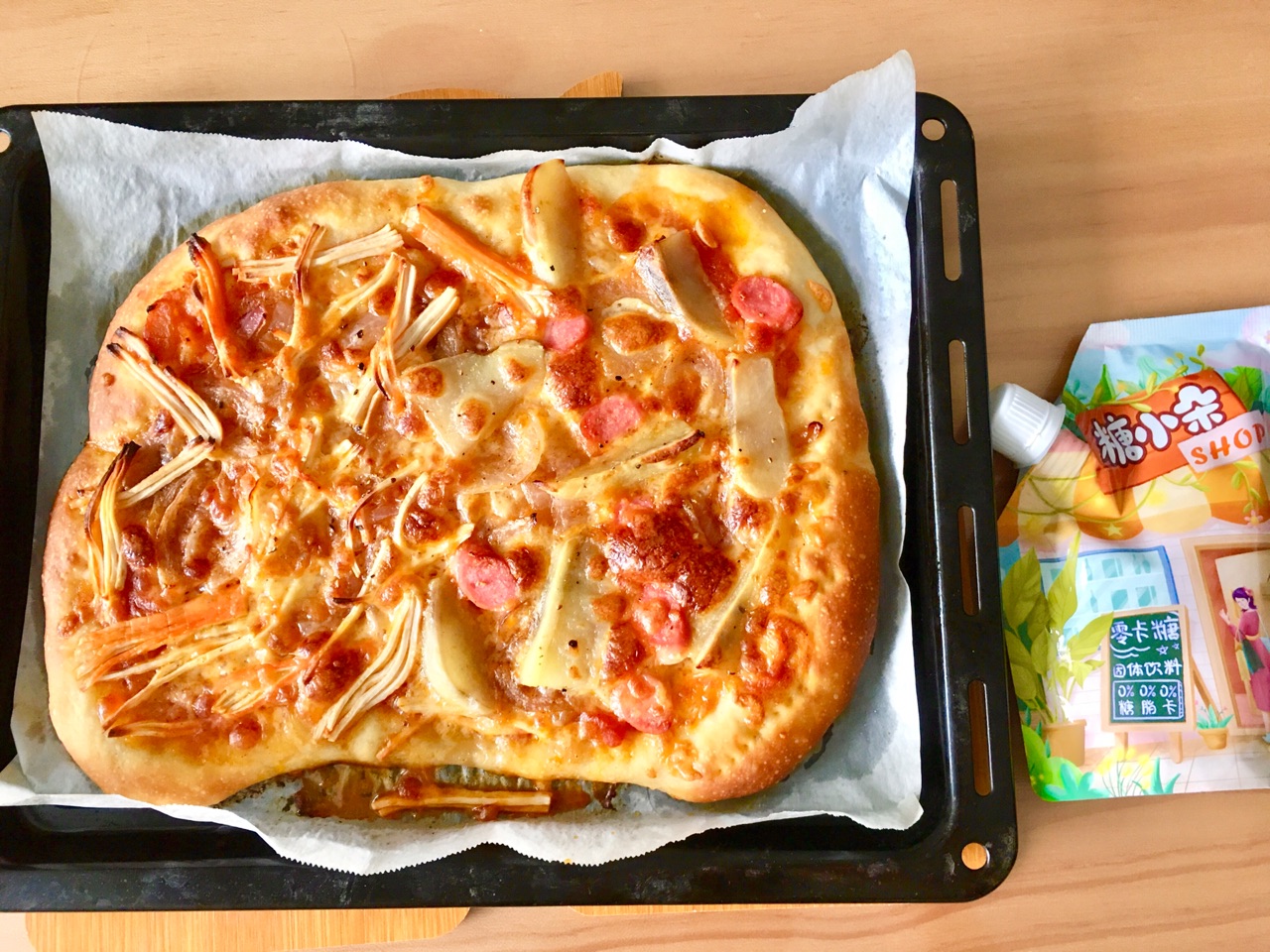 披萨饼底比萨_芝心披萨饼底比萨 纯手工厂家直销 预烤制 闪味 - 阿里巴巴
