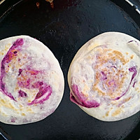 奶香味十足// 酥软紫薯饼的做法图解15