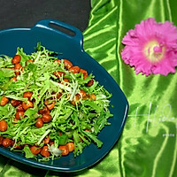 #夏日开胃餐#清清爽爽凉拌苦菊花生仁的做法图解7