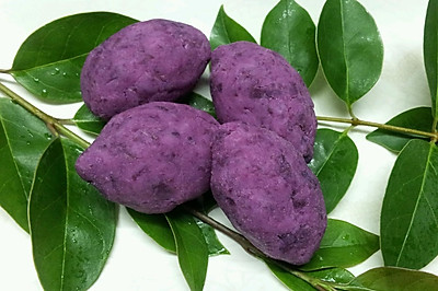 奶酪紫薯球——紫薯仔