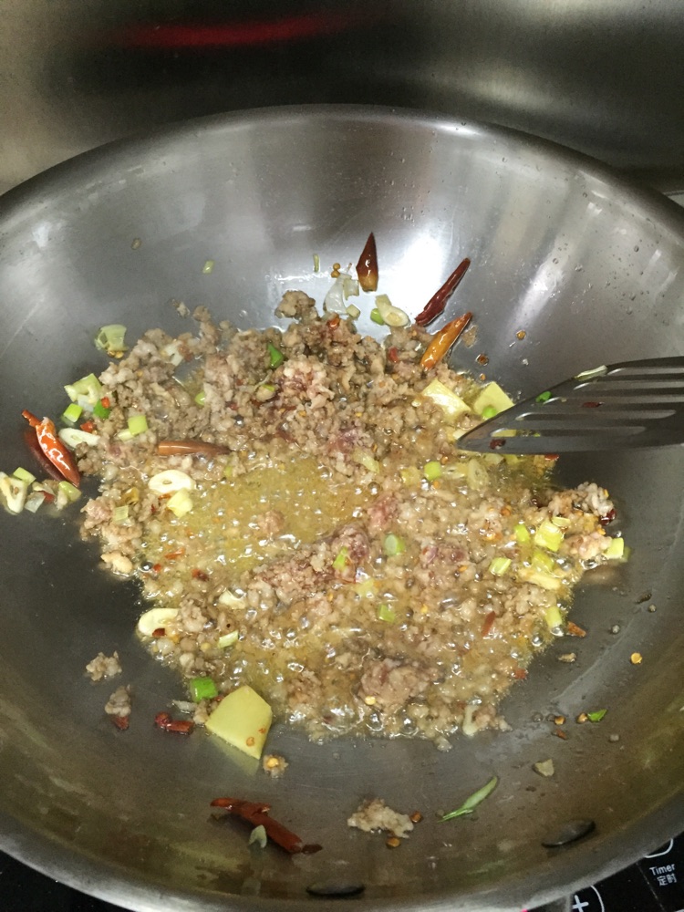 肉末芸豆的做法图解5