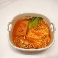 #春日尝鲜#打工人晚餐丨番茄浓汤面的做法图解9