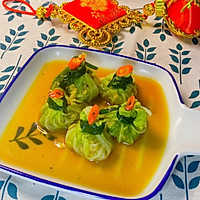 #美食说出“新年好”#百菜福袋的做法图解14