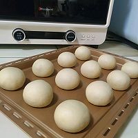 特别快手一次发酵酸奶小餐包（汉堡胚）的做法图解7