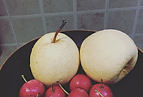 ｛秋季暖饮｝山楂黑糖梨的做法