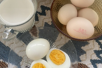 水煮白鸡蛋、营养健康