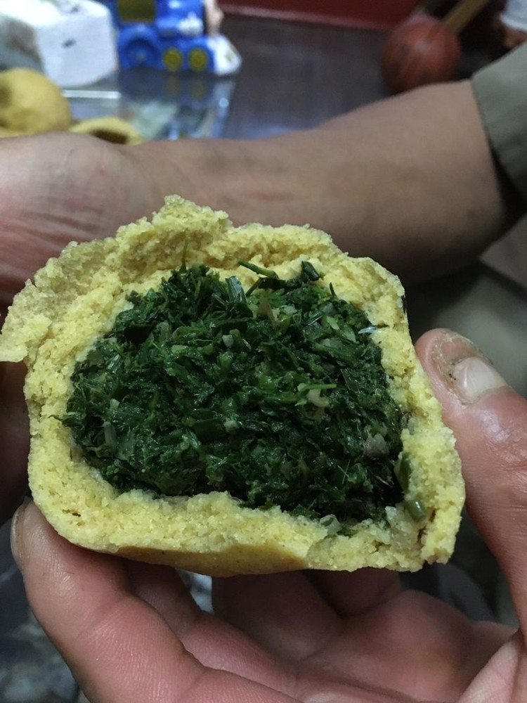 荠菜团子的做法