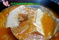 泡菜冻豆腐汤的做法