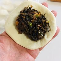 干豆角猪油渣馅儿包子的做法图解13