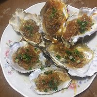 蒜蓉粉丝蒸生蚝的做法图解5