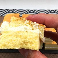古早奶油小方，松软蛋糕，奶味绵长，一口满足。的做法图解24