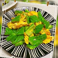 鸡蛋炒苦瓜的做法图解5