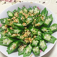 蒜蓉秋葵的做法图解6