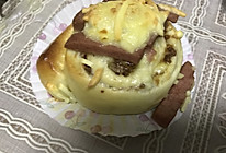 火腿肉松面包的做法