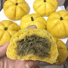 南瓜豆沙包