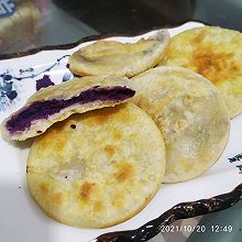 紫薯小油饼--简单又好吃！