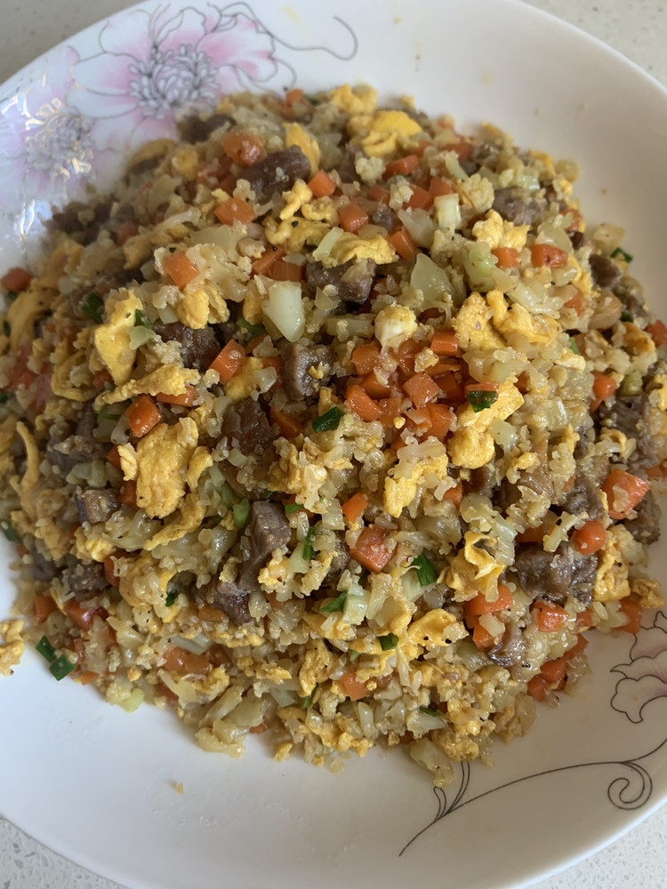 无米炒饭（花椰菜）的做法