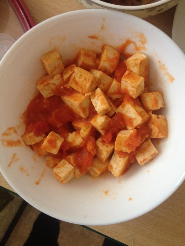 西红柿炒豆腐的做法