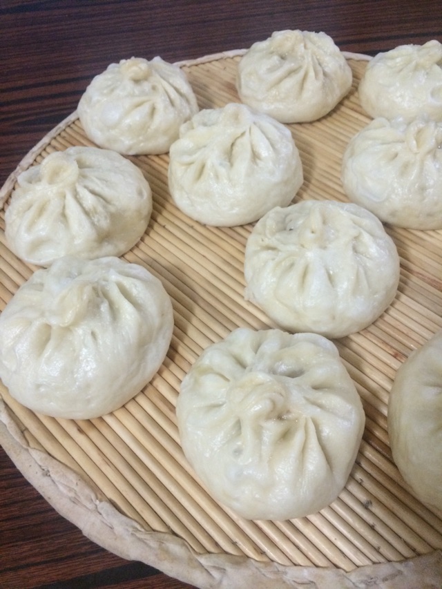酸菜猪肉馅包子的做法图解16