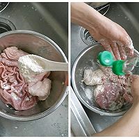暖心暖胃--猪肚鸡锅的做法图解1