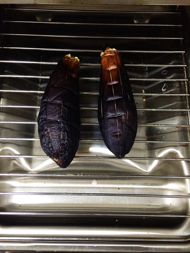 日式素烤茄子（焼き茄子）的做法图解6