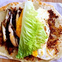 快速早餐手抓饼的做法图解8
