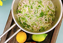 #滴滴鲜香 味道美极#生菜肉末面（宝宝辅食）的做法