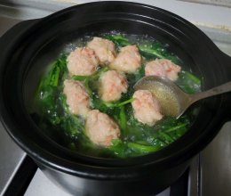 虾滑西洋菜汤的做法