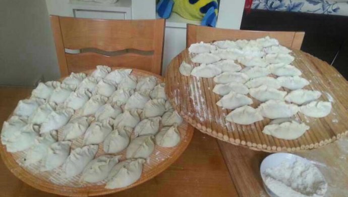 鲅鱼饺子胶东味儿呦！
