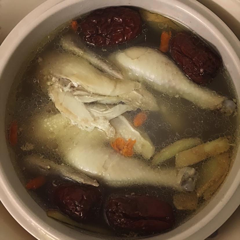炖鸡肉的做法图解4