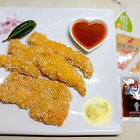香辣鸡肉与日式鸡排饭#丘比沙拉汁#的做法图解8