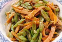 爆炒豆角丝的做法