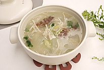 冬瓜羊肉金针菇汤的做法