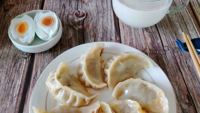 快手早餐——煎饺