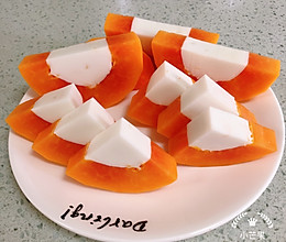 解腻小食：木瓜椰奶冻的做法