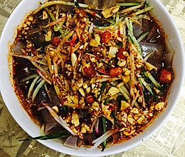 红油粉皮的做法