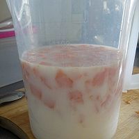 木瓜牛奶的做法图解8