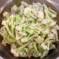 #纳福汇轻松喷出美味#鲜肉炒花菜的做法图解3