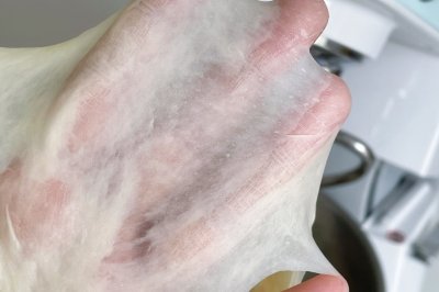 夏天揉面不用怕‼️15分钟快速轻松揉出手套膜