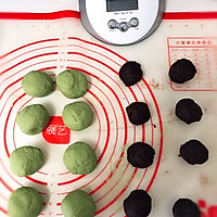 红豆沙椰子油大麦若叶无糖版青团的做法图解8