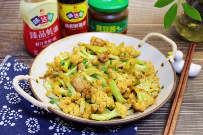 干锅菜花