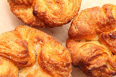 奶油酥饼kouign amann——丹麦开酥面团造型