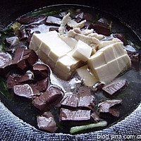 肉丝豆腐猪血汤的做法图解9